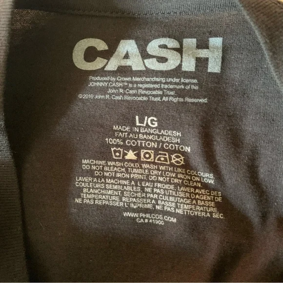 Johnny Cash Band T Shirt Black and Green Cotton Festival Streetwear NEW - Picture 7 of 10